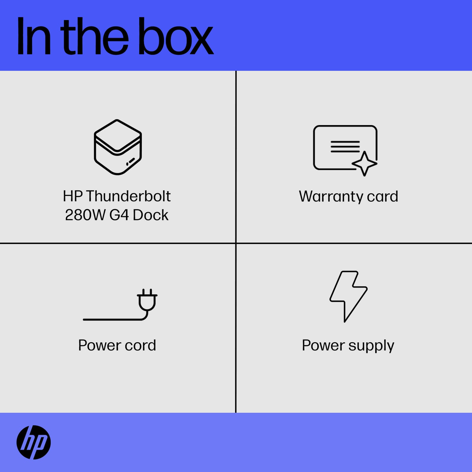 HP Thunderbolt Dock 280W G4