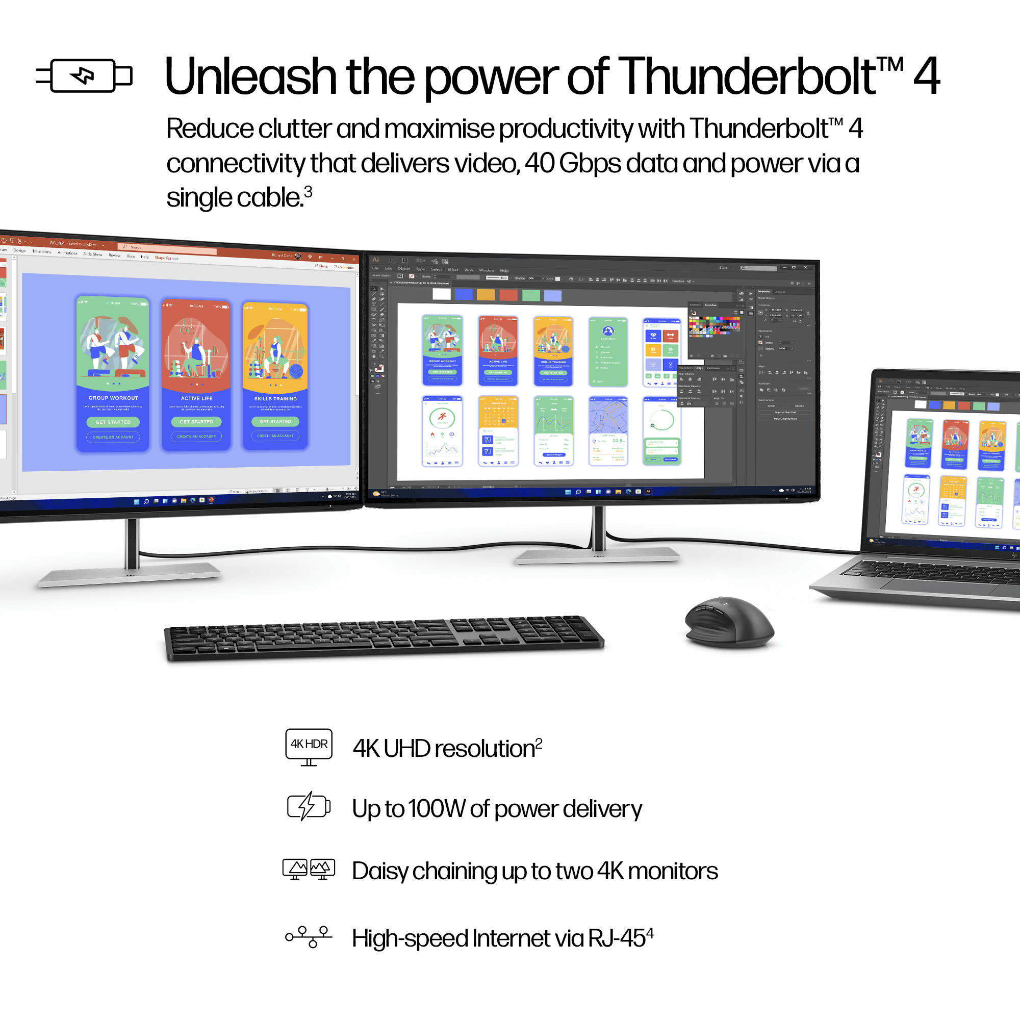 HP Series 7 Pro 31.5" 4K Thunderbolt 4 Monitor - 732pk